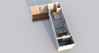 9 - Appartement T1 entiérement rénové (20m²)